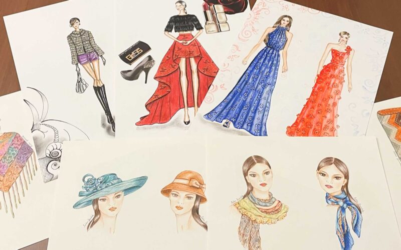 Moda Tasarım Çizimleri In 2024